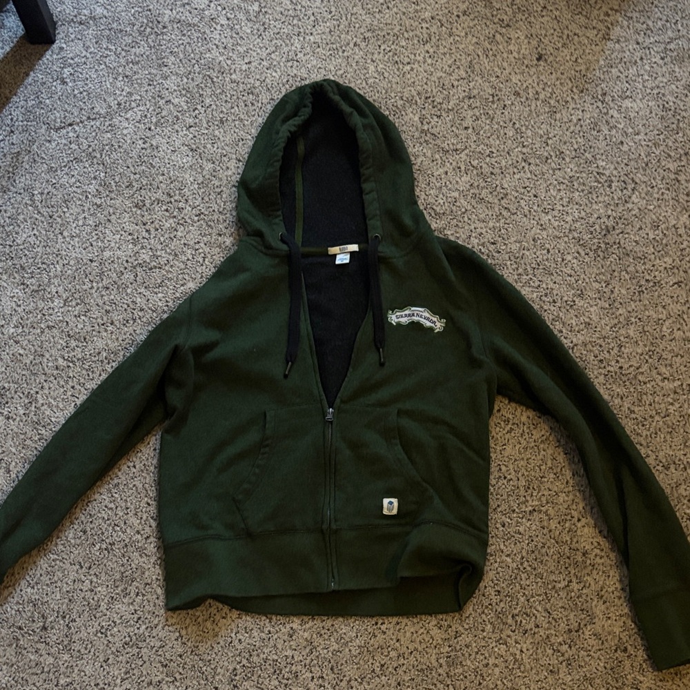 Sierra Nevada Green Hoodie with Logo